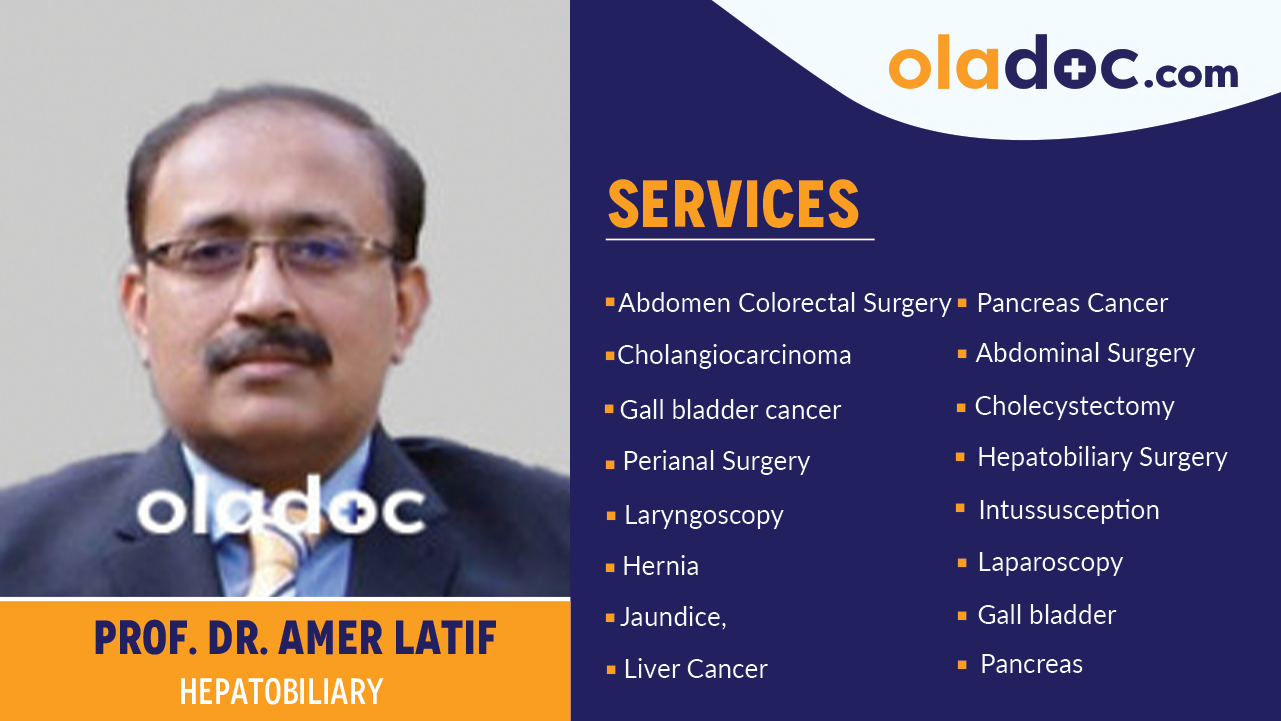 Services  provided by  Dr. Amer Latif